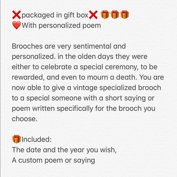 Vintage  brass brooch - Picture 3 of 3